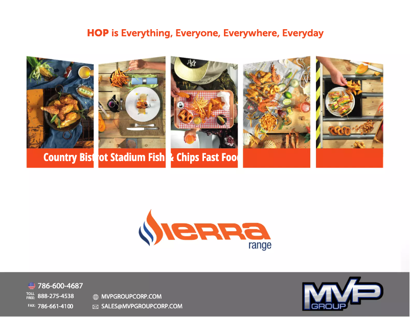 Page 1 of the manual User Manual Sierra Range Hop Air