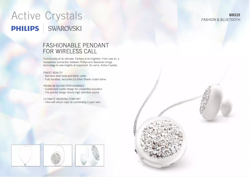 First page image of the manual for Swarovski SWB9200