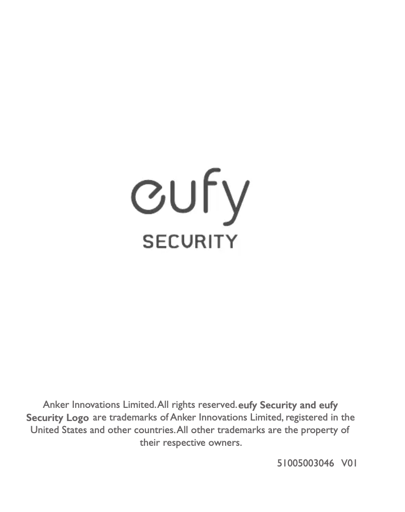 Page 1 de la notice Manuel utilisateur Eufy Video Doorbell Dual 2 Pro