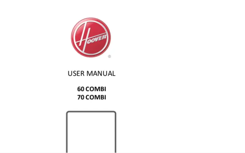 Page 1 of the manual User Manual Hoover H-FRIDGE 500 MAXI HMNV 7184 DXTN