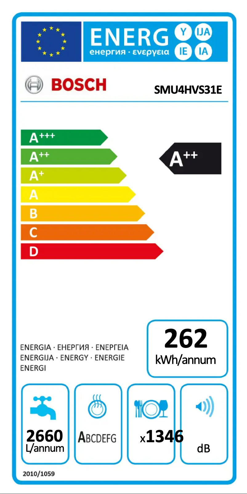 First page image of the manual for Serie 4 SMU4HVS31E