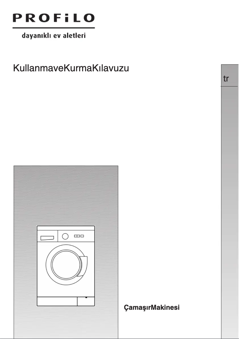 Page 1 of the manual User Manual Profilo CM0820BTR