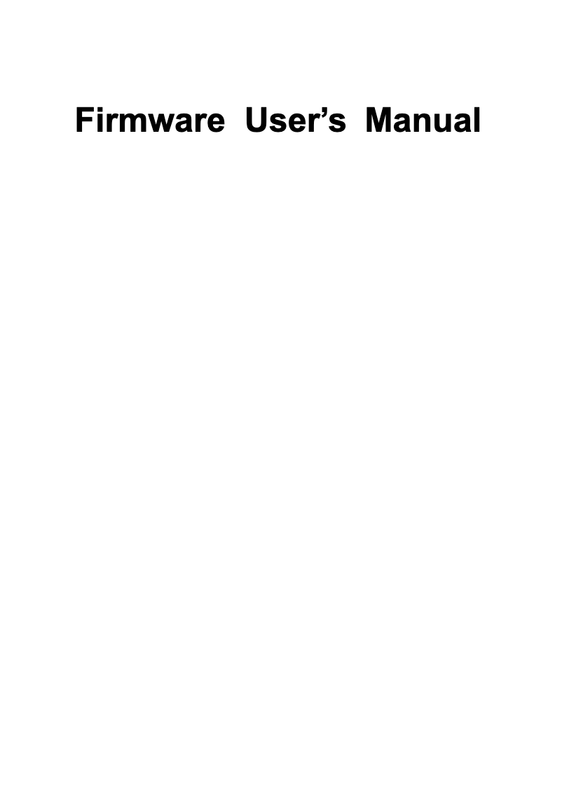First page image of the manual for FCS-7004