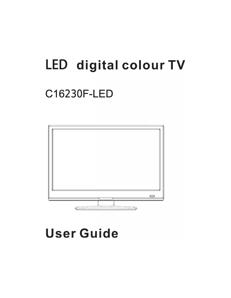 First page image of the manual for C16230F
