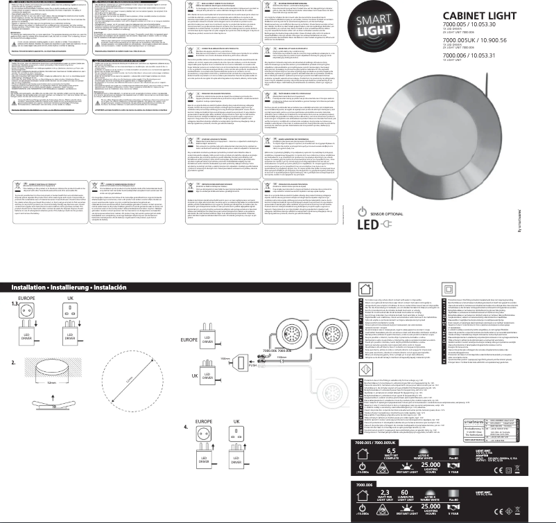 Page 1 of the manual User Manual Smartwares 10.900.56
