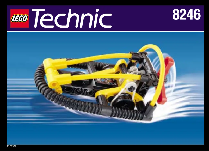 Page 1 of the manual User Manual Lego SWAMP BOAT