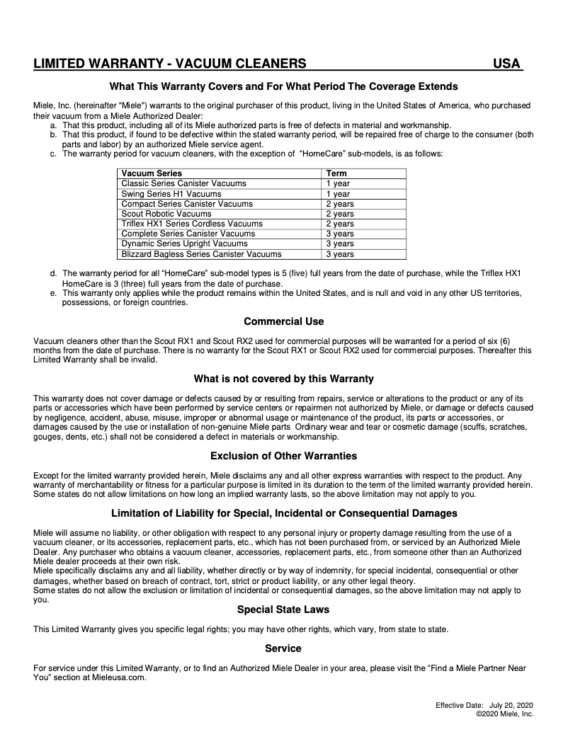 First page image of the manual for Complete C3 Excellence EcoLine