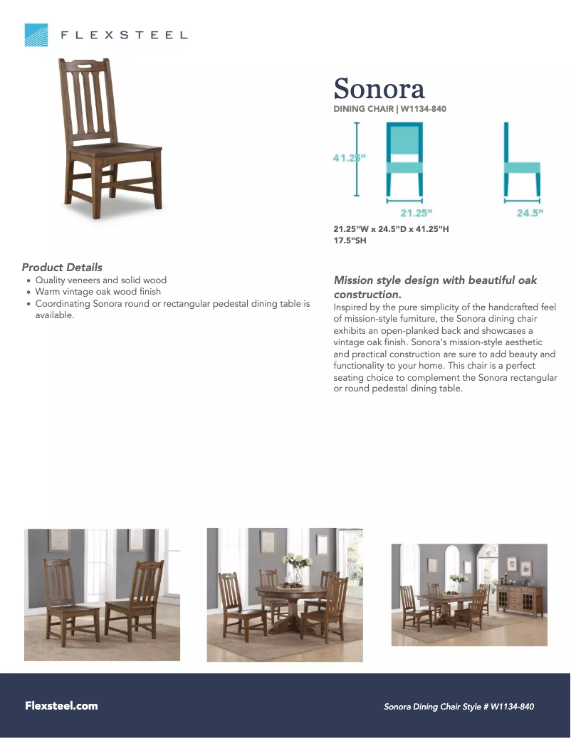 First page image of the manual for Sonora W1134-840