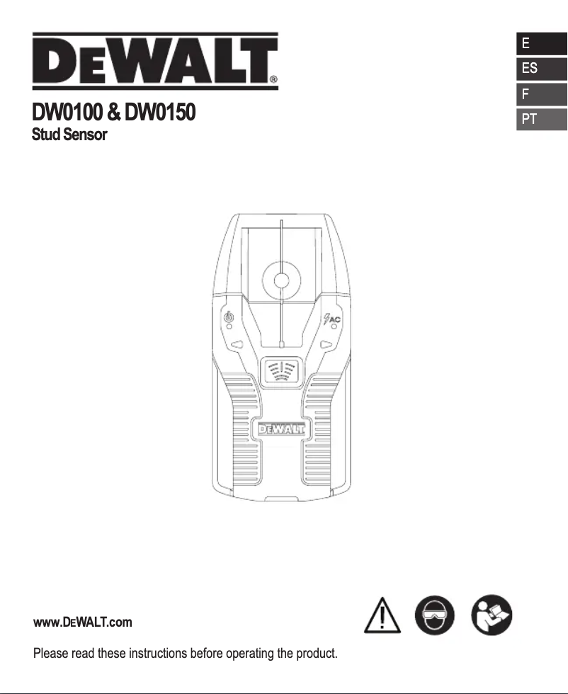 First page image of the manual for DW0150