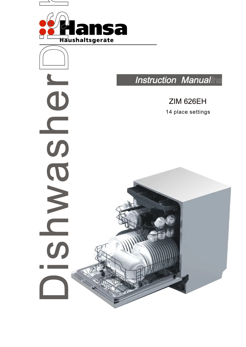 Page 1 of the manual User Manual Hansa ZIM626EH