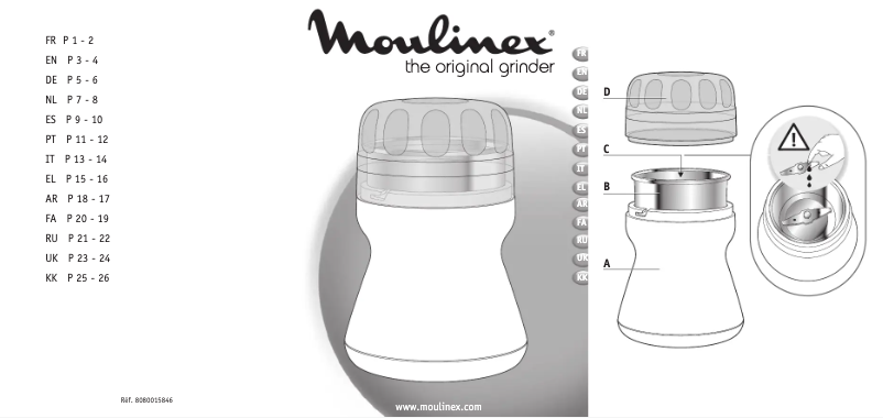 First page image of the manual for L'Original AR110510