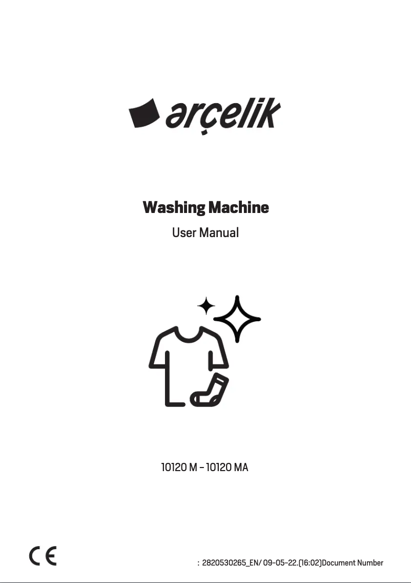 Page 1 of the manual User Manual Arçelik 10120 MA