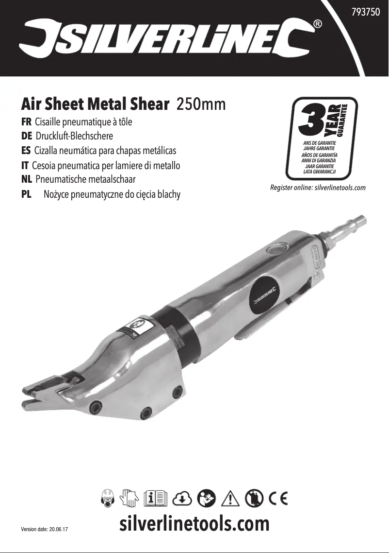 First page image of the manual for 793750