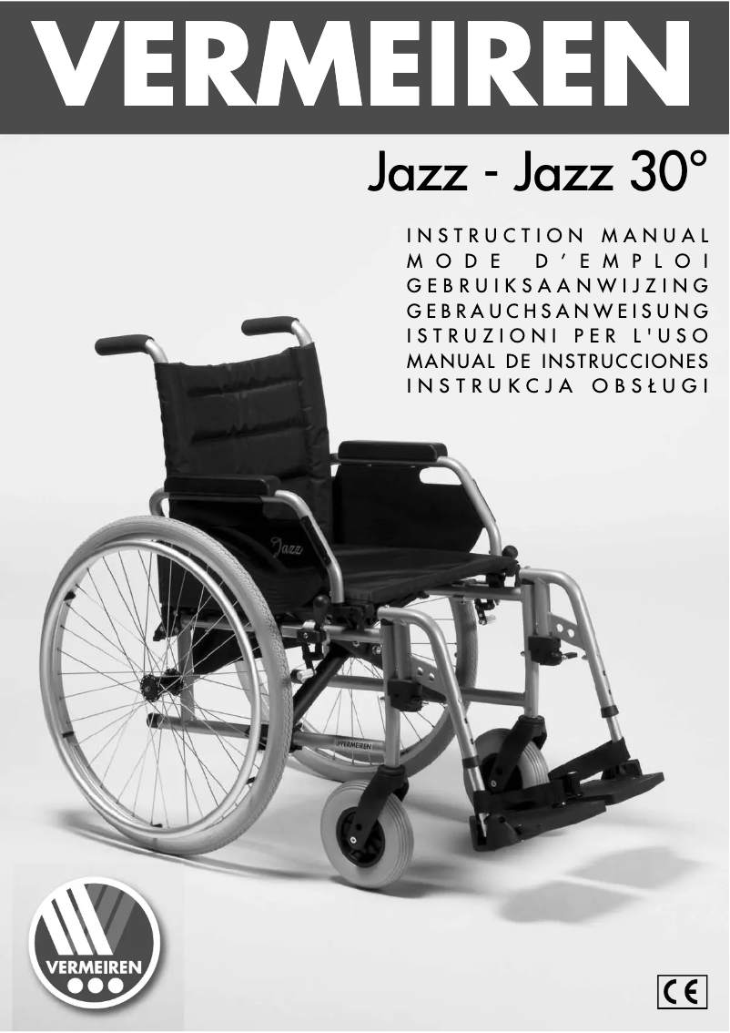 First page image of the manual for Jazz 30