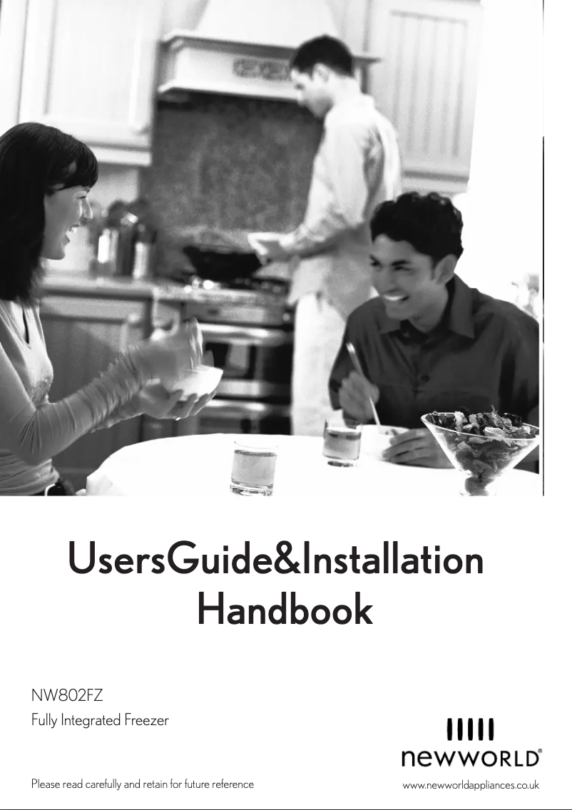 First page image of the manual for NW802FZ