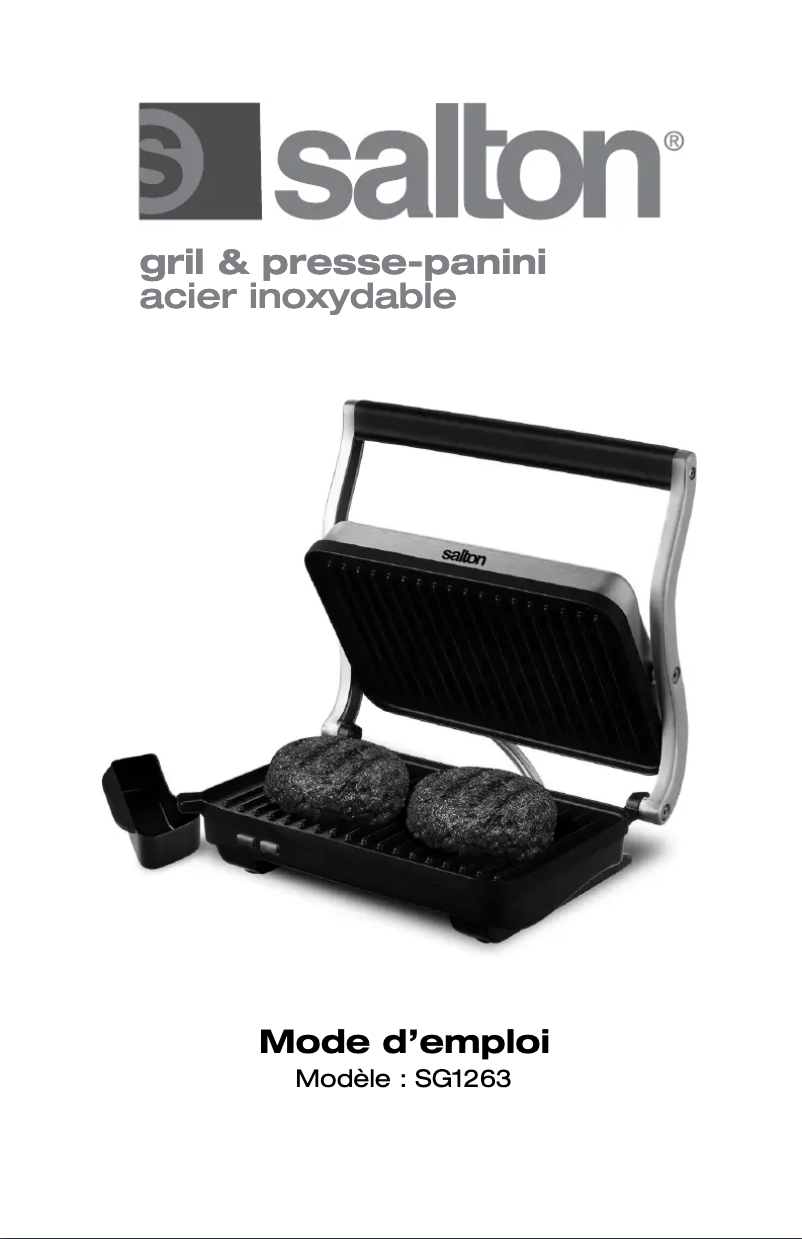 First page image of the manual for SG1263