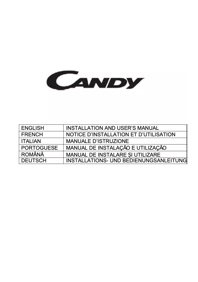 First page image of the manual for CVMI900X