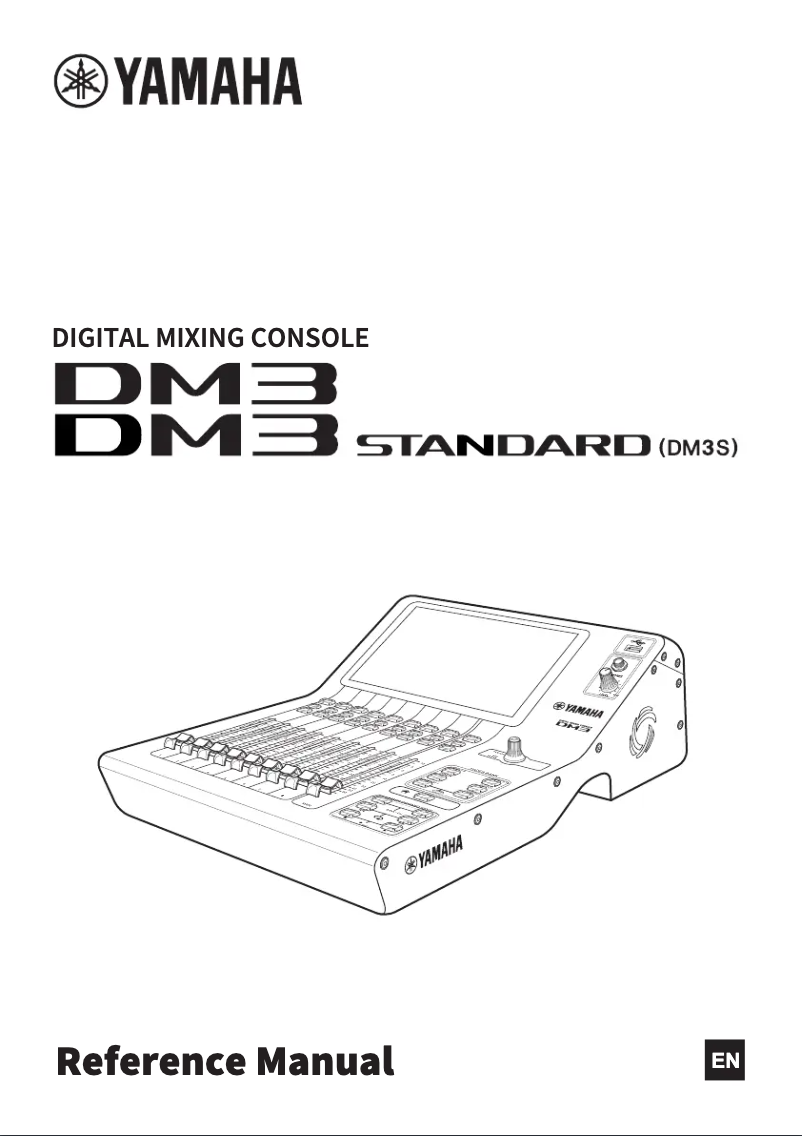 First page image of the manual for DM3 Standard