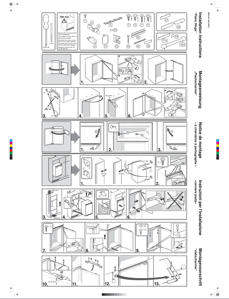Page 1 of the manual Installation Guide Neff K6634X11