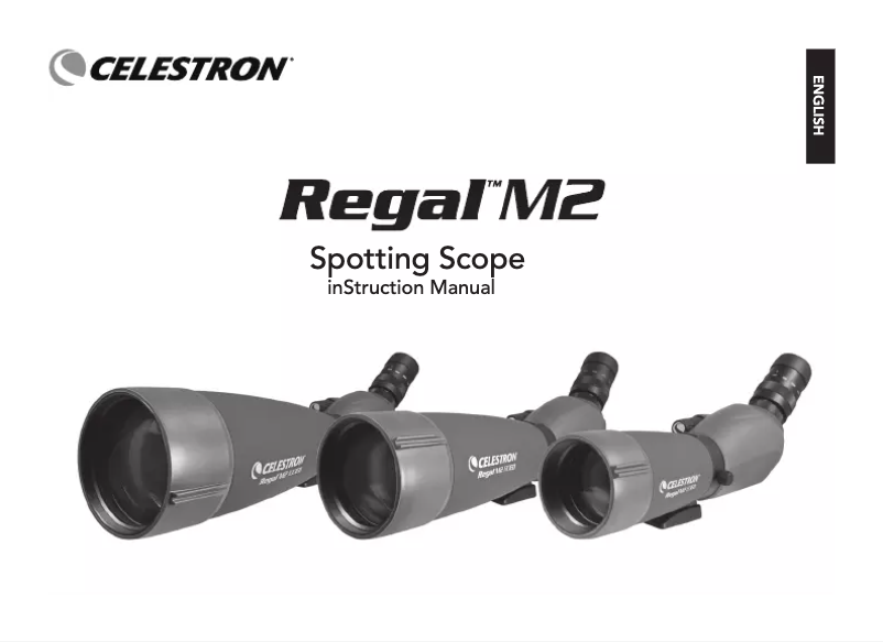 First page image of the manual for Regal M2