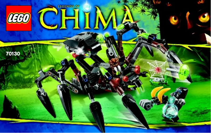 Page 1 of the manual User Manual Lego Chima 70130