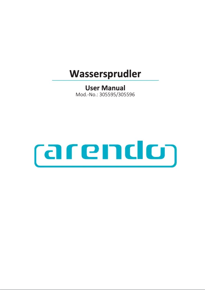 First page image of the manual for 305596