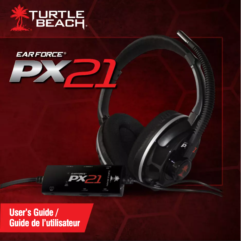 First page image of the manual for Earforce PX21