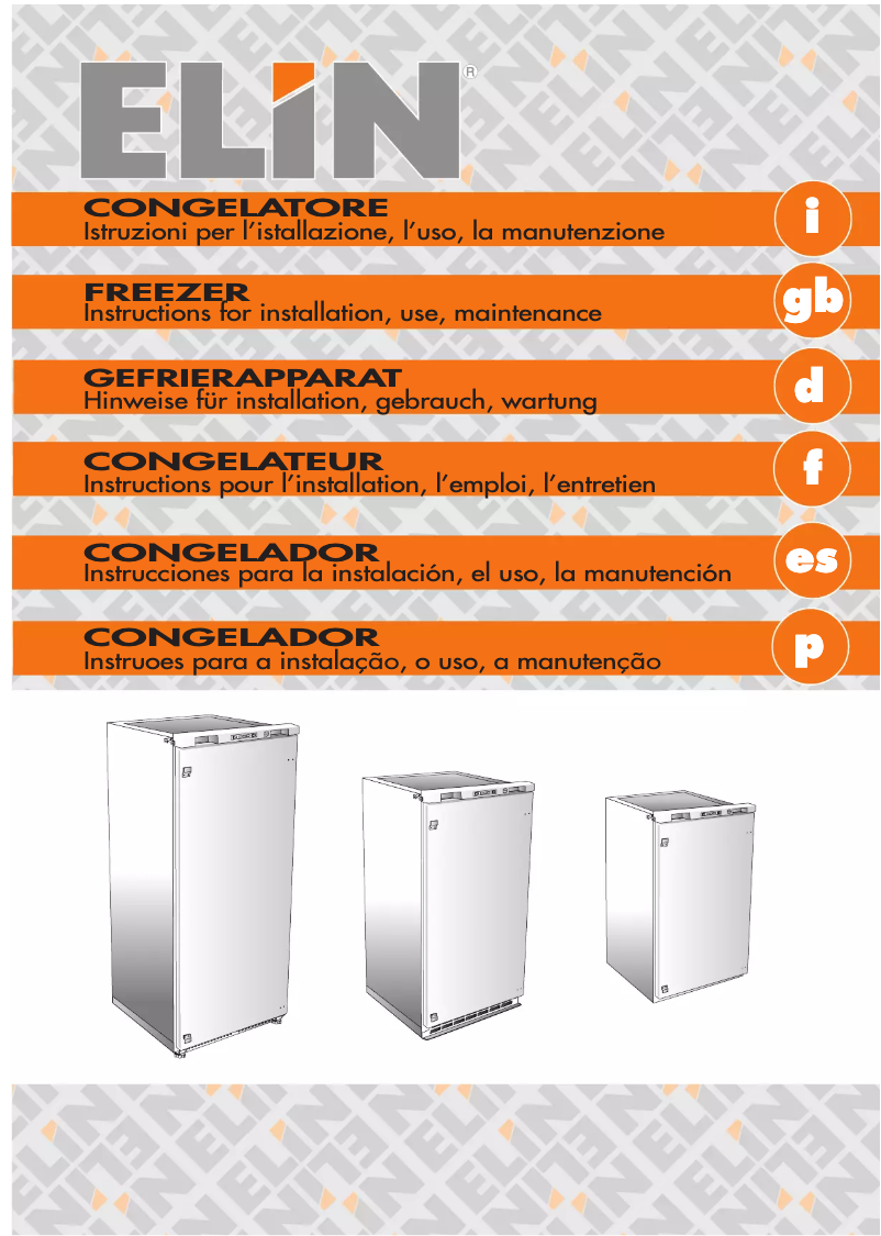 Page 1 of the manual User Manual ELIN KSGIA2040