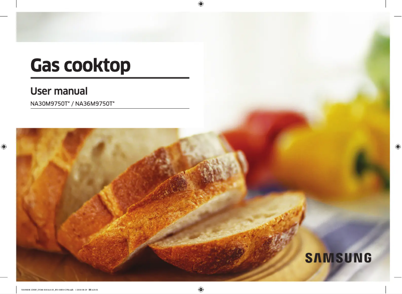 Page 1 of the manual User Manual Samsung NA36M9750TS