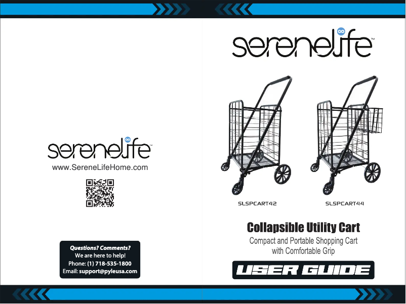 First page image of the manual for SLSPCART42