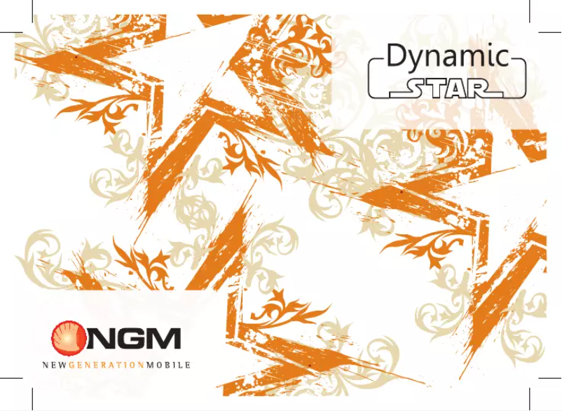 First page image of the manual for Dynamic Star