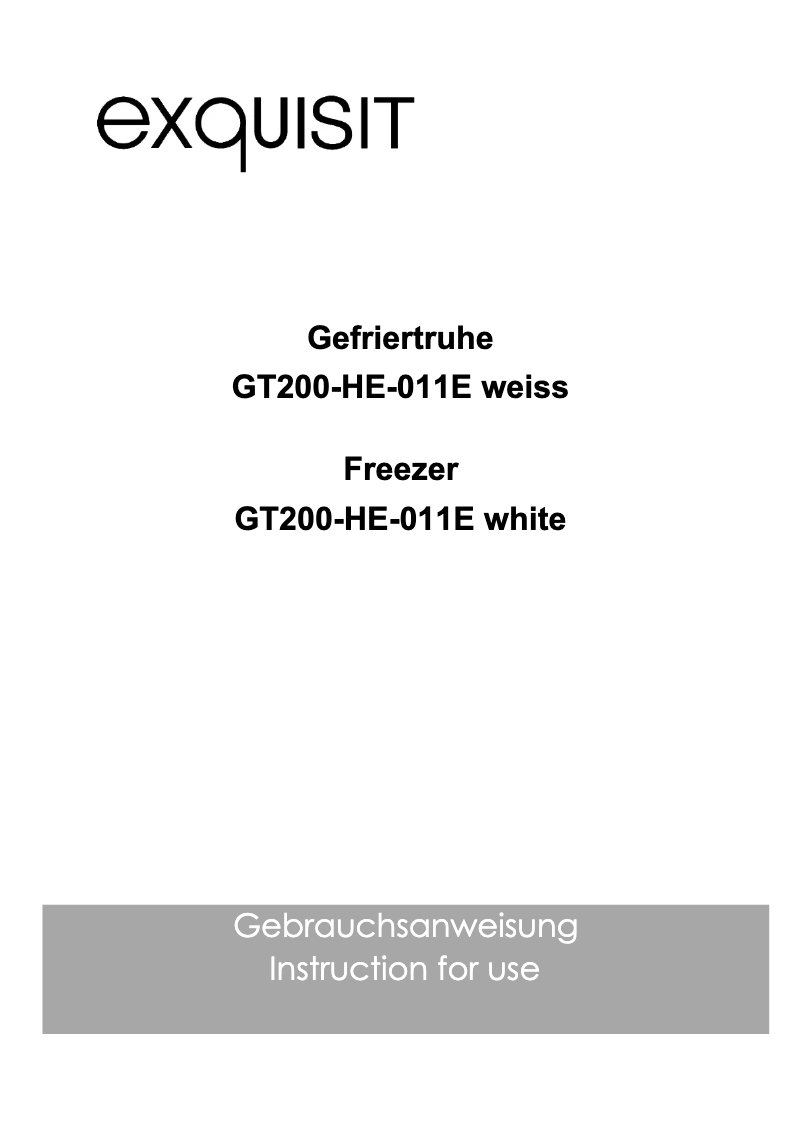 First page image of the manual for GT200-HE-010E