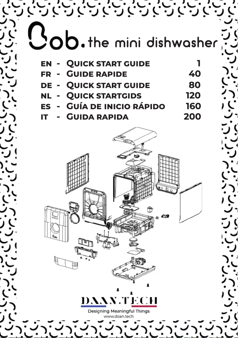 First page image of the manual for Bob