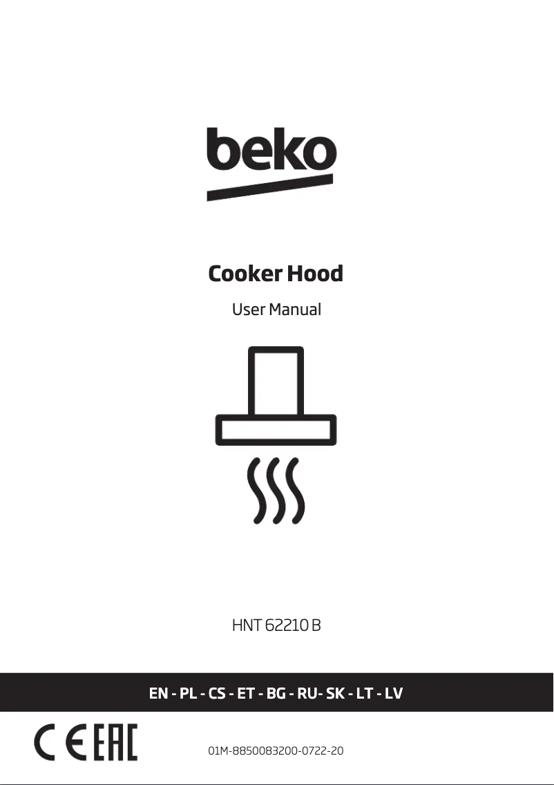 Page 1 of the manual User Manual Beko HNT62210B
