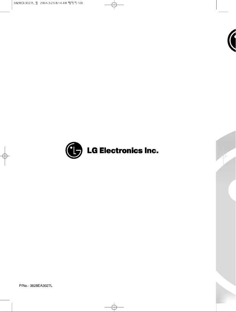 First page image of the manual for WF-T855A