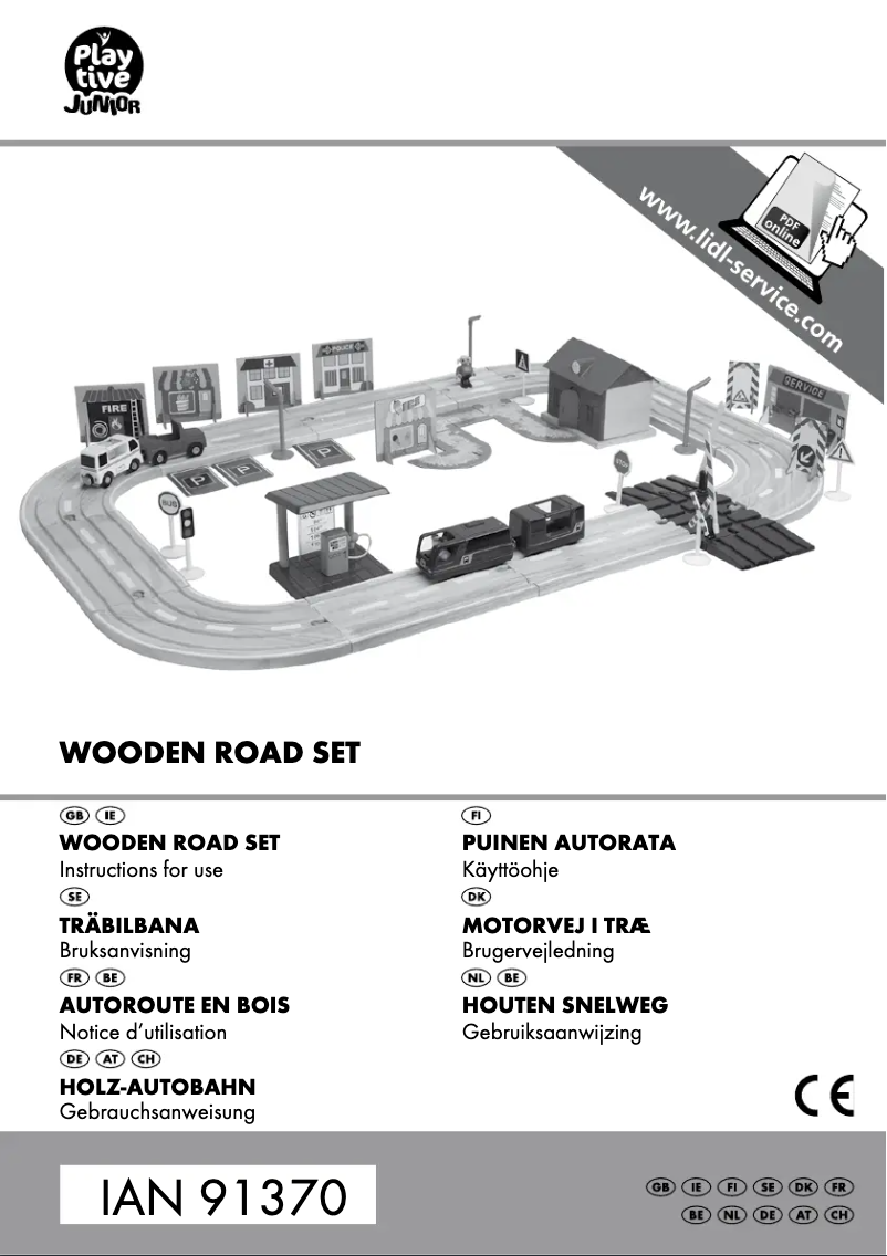 First page image of the manual for IAN 102383