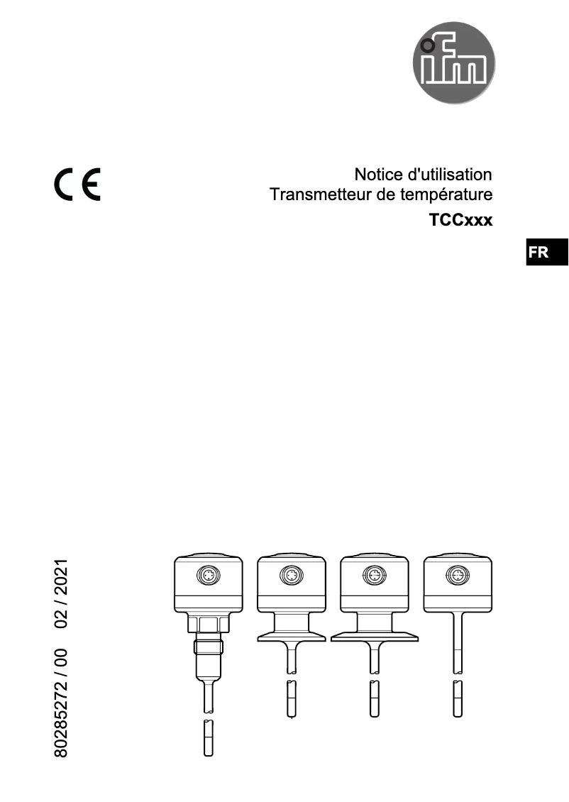 First page image of the manual for TCC201