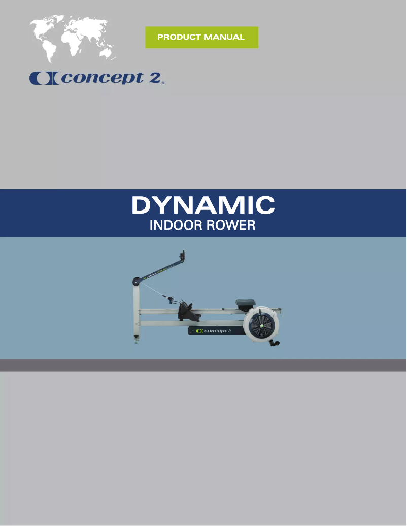 First page image of the manual for Dynamic