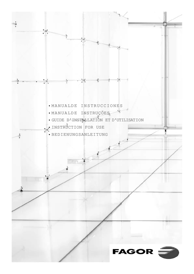 Page 1 of the manual User Manual Fagor ZA1325