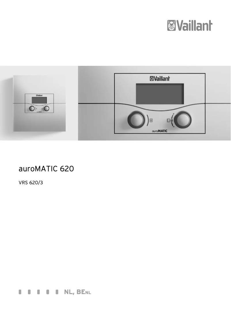 First page image of the manual for auroMATIC 620