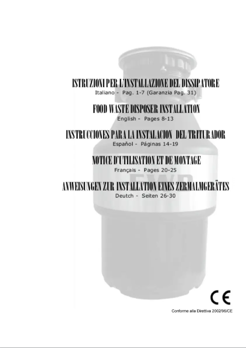 First page image of the manual for 1DSEC2