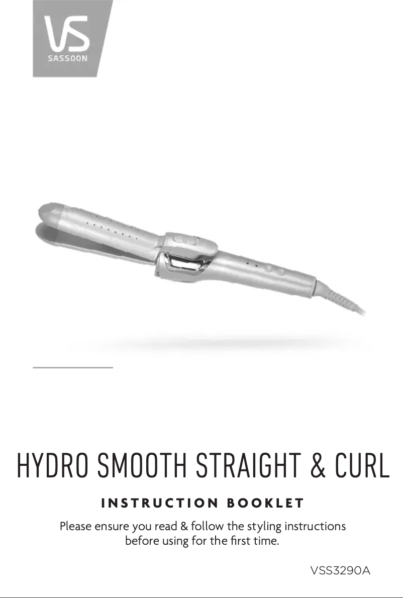 First page image of the manual for VSS3290A