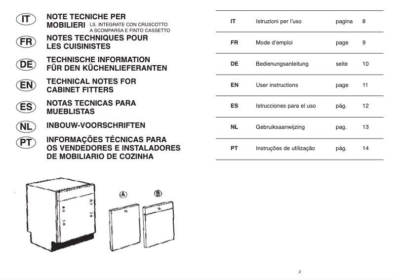 First page image of the manual for LS LSI 51/1