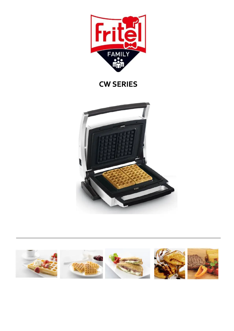 First page image of the manual for CWMA 2438