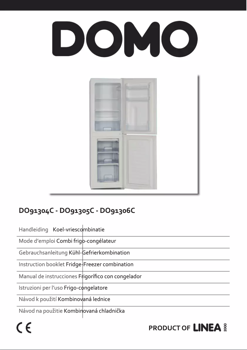 First page image of the manual for DO91304C