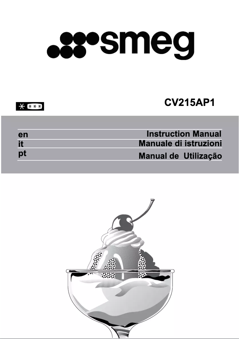 First page image of the manual for CV215AP1