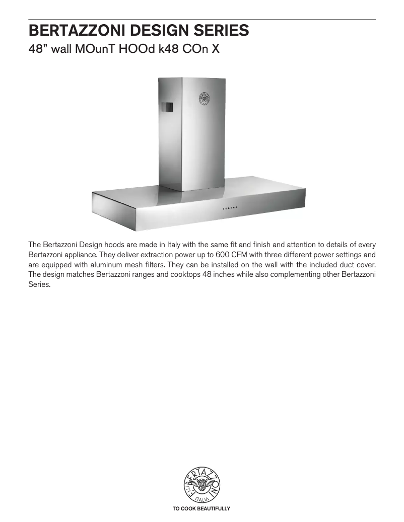 First page image of the manual for K48CONX/14