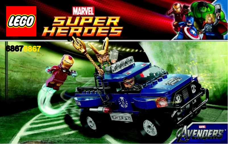 First page image of the manual for Loki's (TM) Cosmic Cube Escape