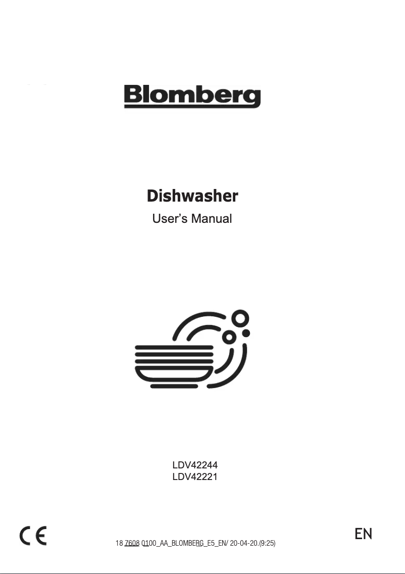 First page image of the manual for LDV42221