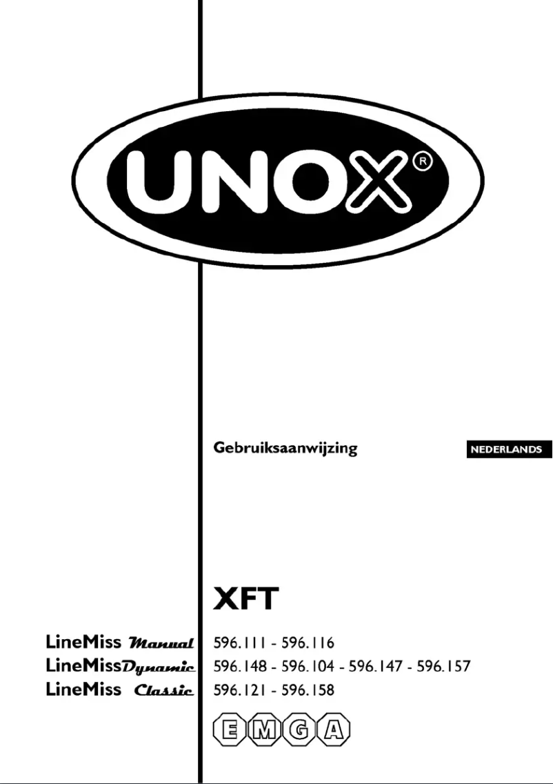 Page 1 of the manual User Manual Unox LineMiss Classic